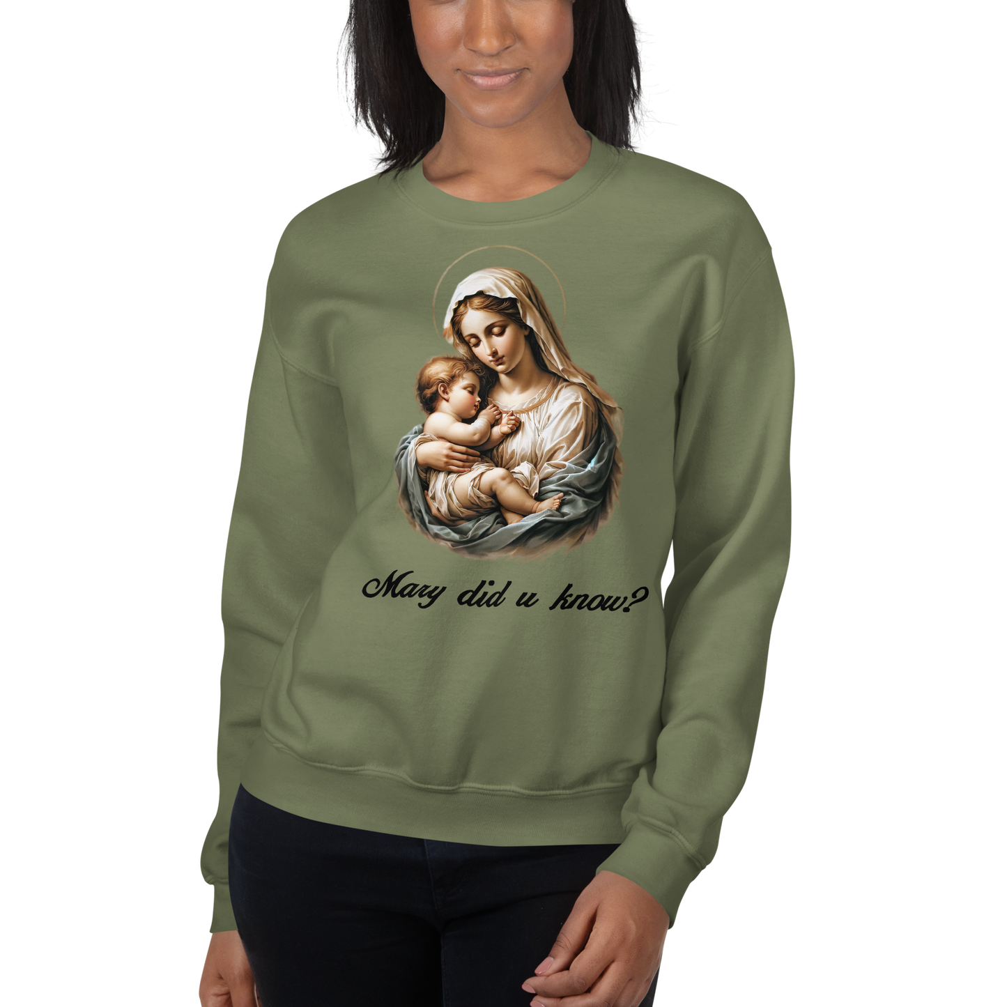 Mary Did You Know Crewneck